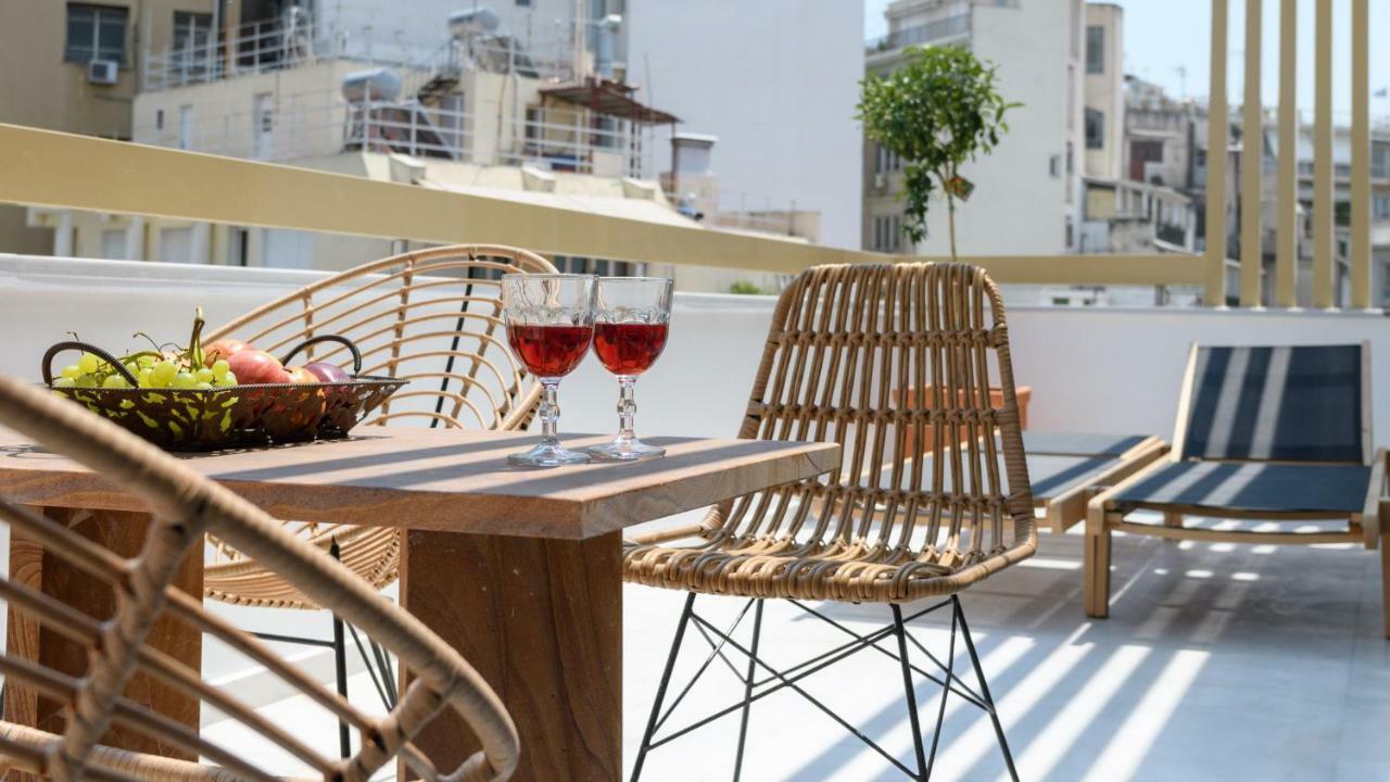 Fos Downtown Suites Афины Экстерьер фото